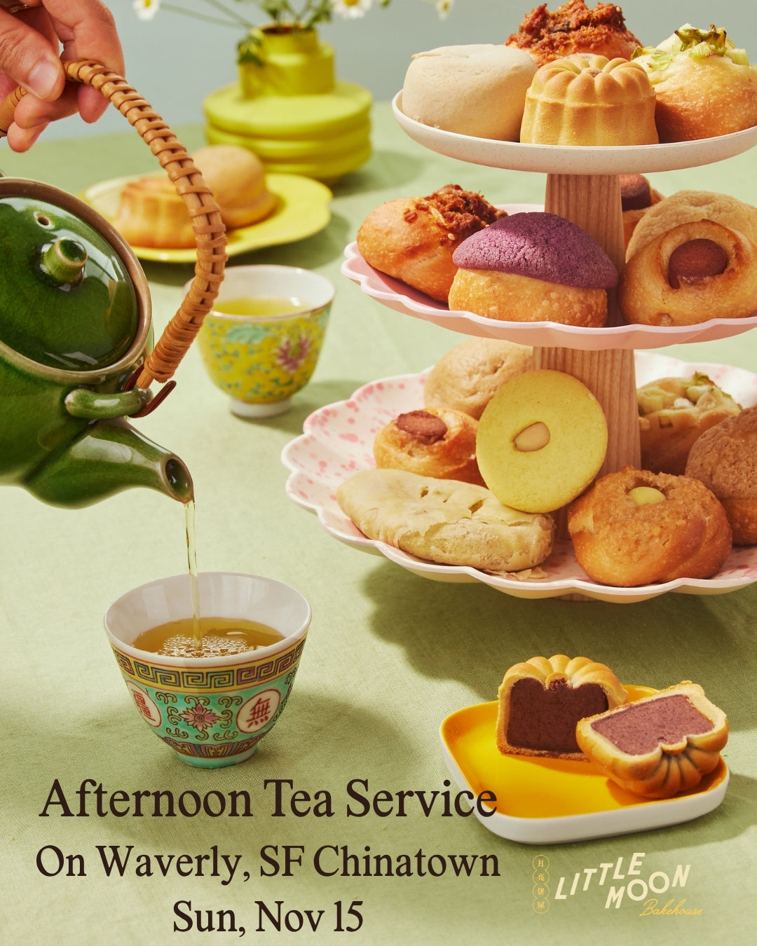 Afternoon Tea in SF Chinatown (Sun, Nov 15)