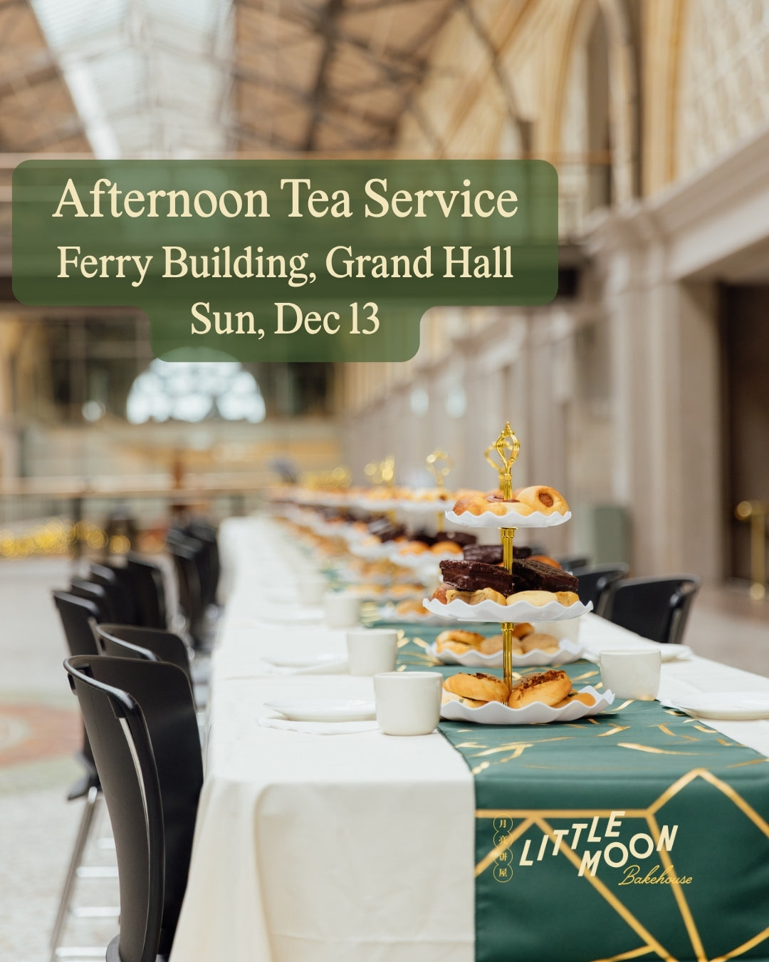 Afternoon Tea at the SF Ferry Building (Sun, Dec 13)