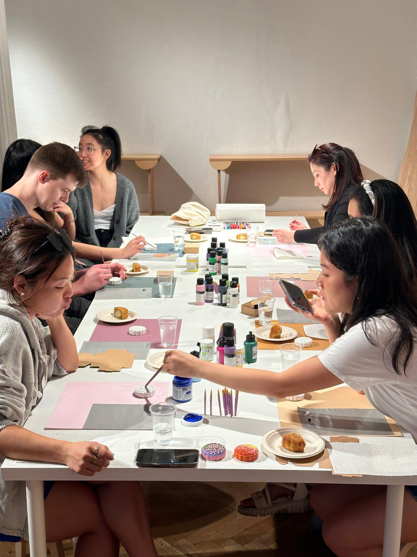 Mooncake Magnet Painting Workshop Feb 22 in SF