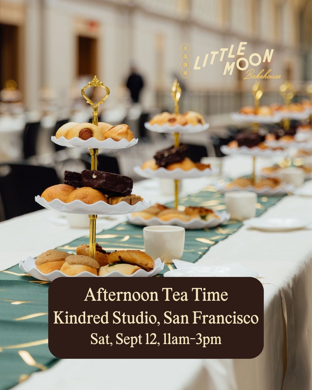 Afternoon Tea in Mission District (Kindred Studio) September 12