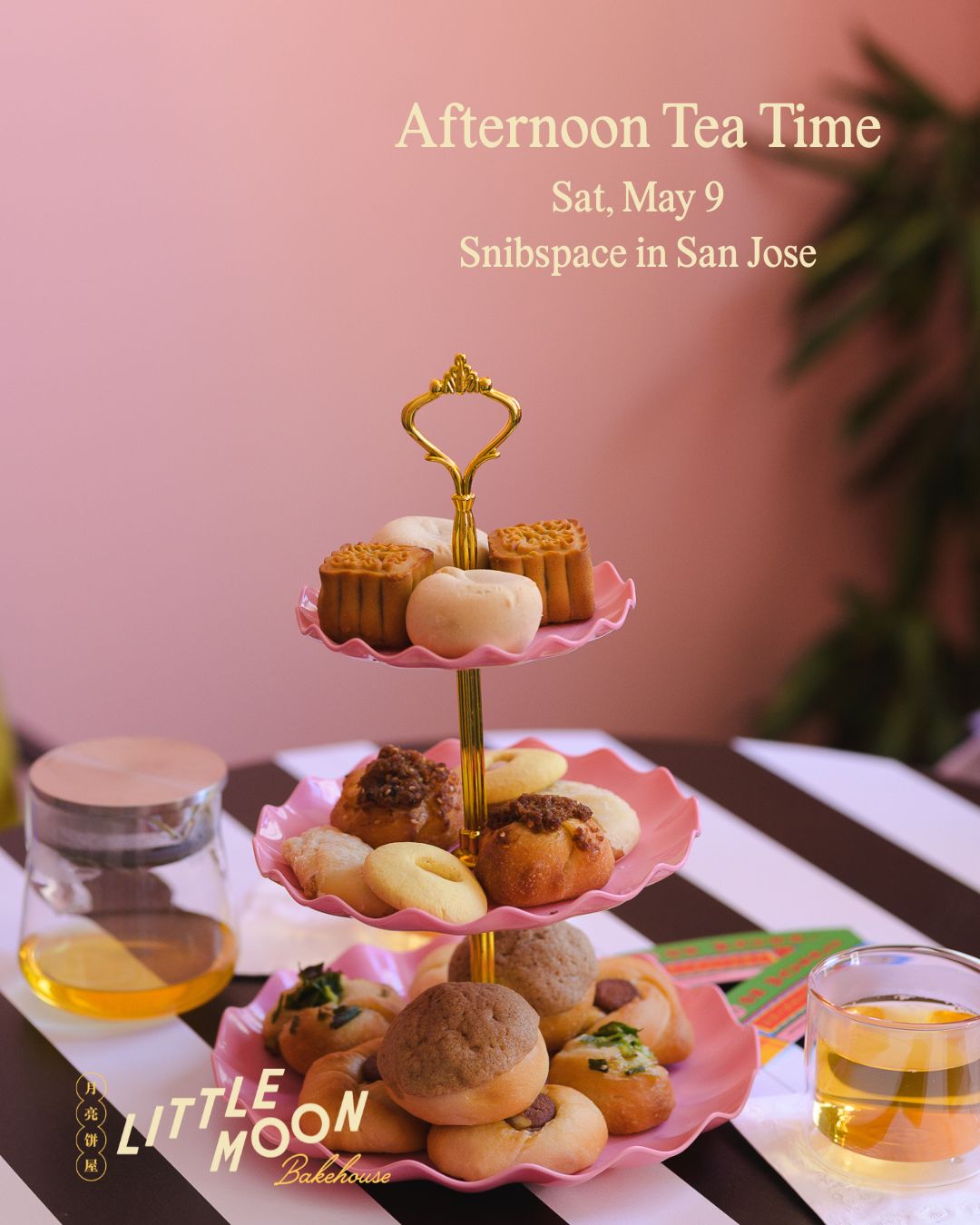 Afternoon Tea in San Jose (Sat, May 9 at Snibspace)