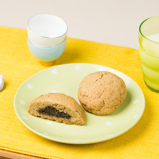 Black Sesame Sugar Mooncookie