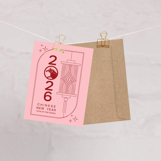 Year of the Horse Greeting Card