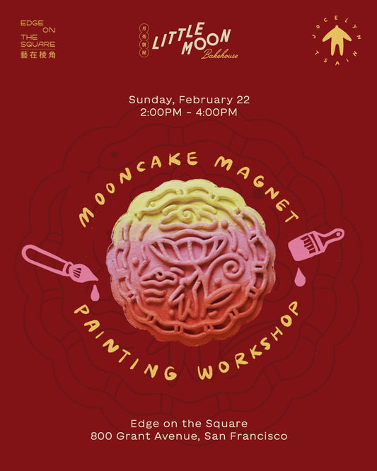 Mooncake Magnet Painting Workshop Feb 22 in SF
